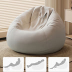 Premium Leather Bean Bag Chair