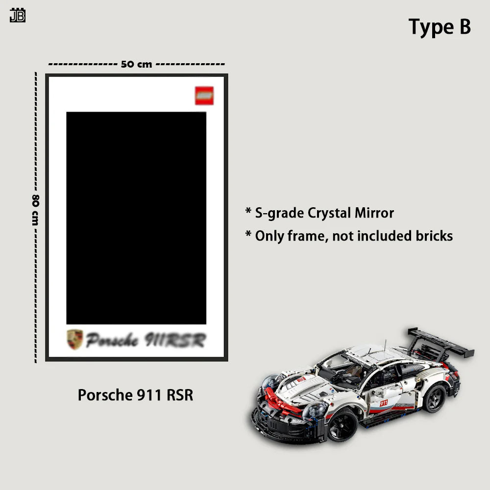 Smart RC Lego Porsche 911 Display