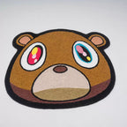 "Graduation Bear" Face Rug
