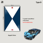 Smart RC Bugatti Chiron Display