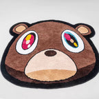 "Graduation Bear" Face Rug