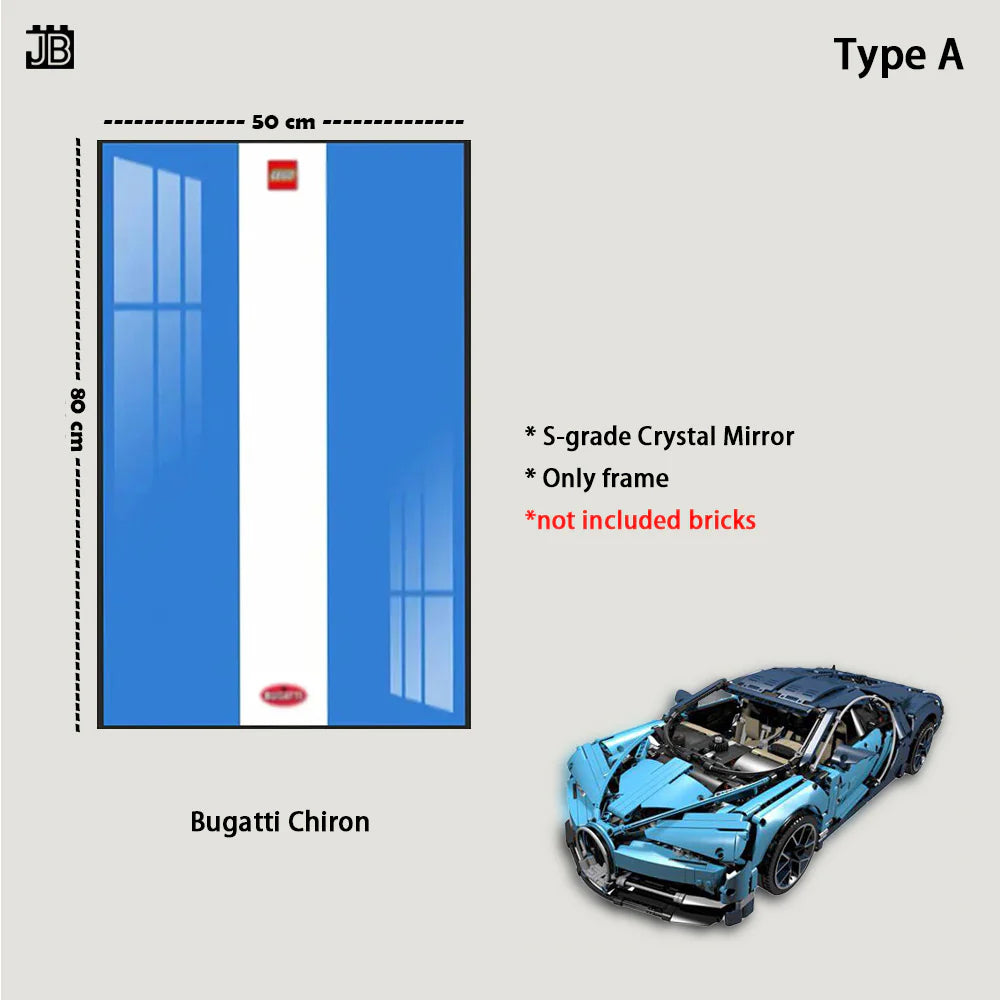 Smart RC Bugatti Chiron Display