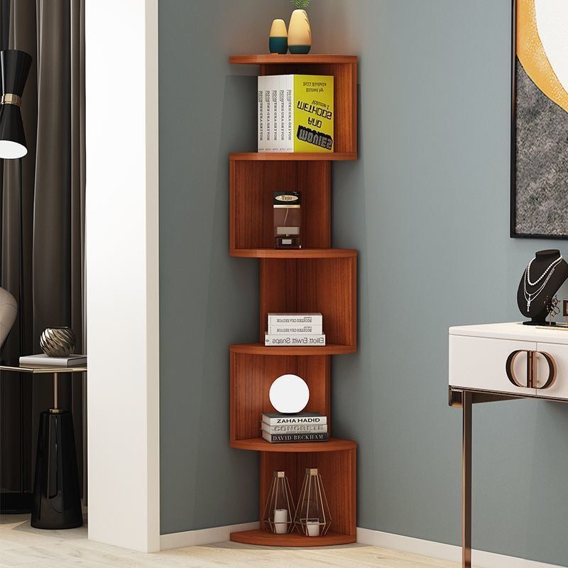 Modern Zig-Zag Corner Wall Shelf