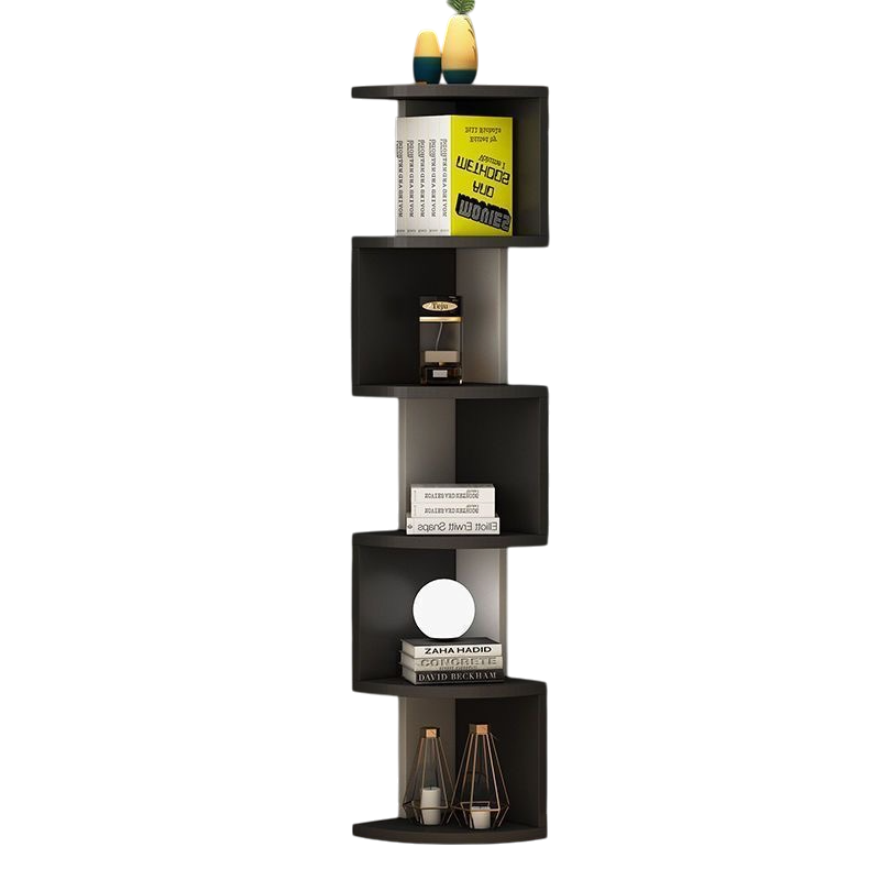 Modern Zig-Zag Corner Wall Shelf