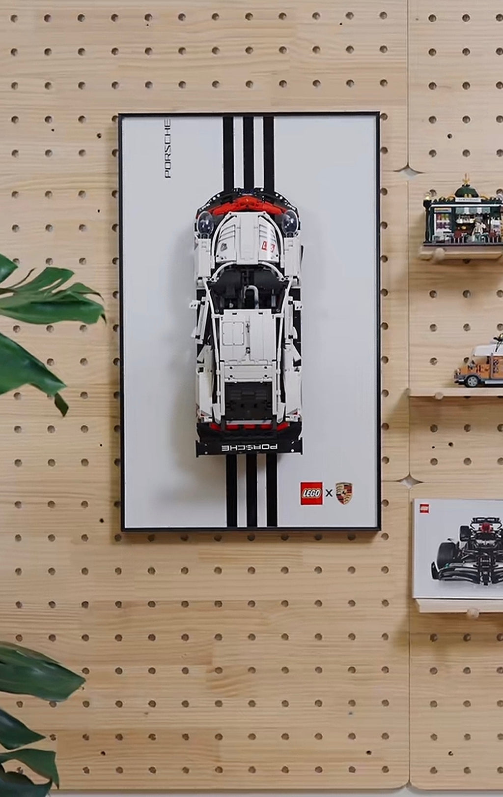 Smart RC Lego Porsche 911 Display