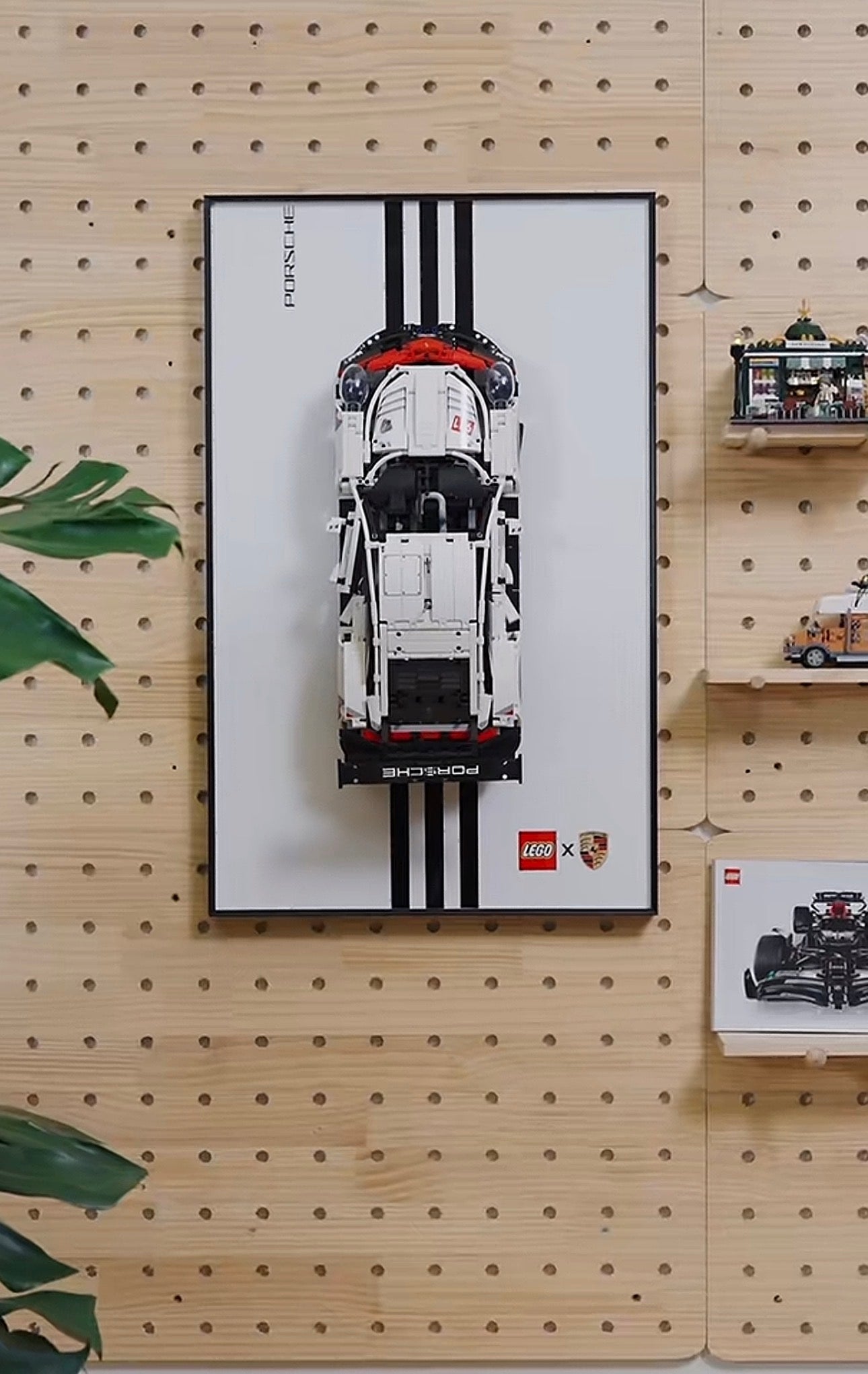 Smart RC Lego Porsche 911 Display