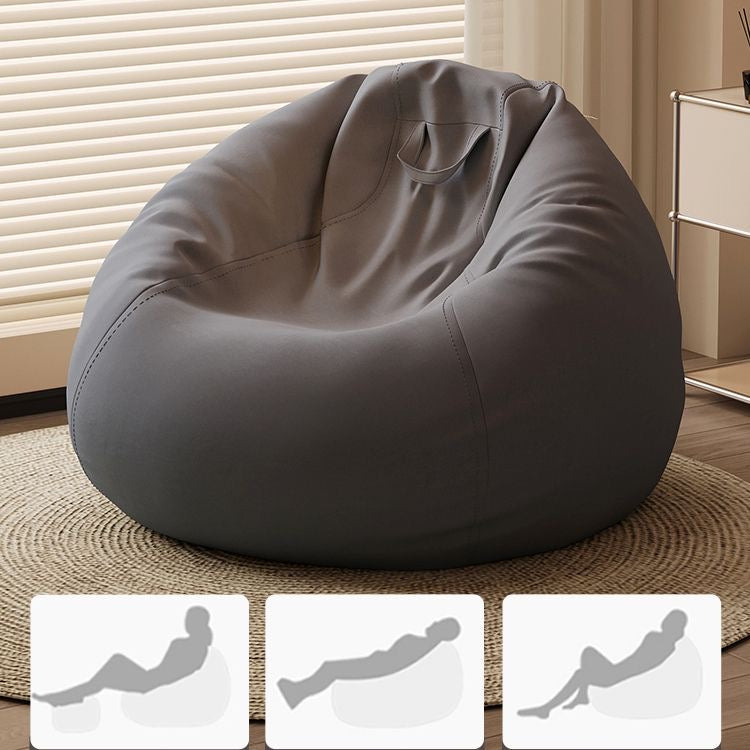 Premium Leather Bean Bag Chair