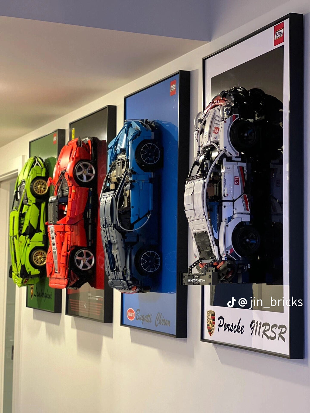 Smart RC Lego Porsche 911 Display