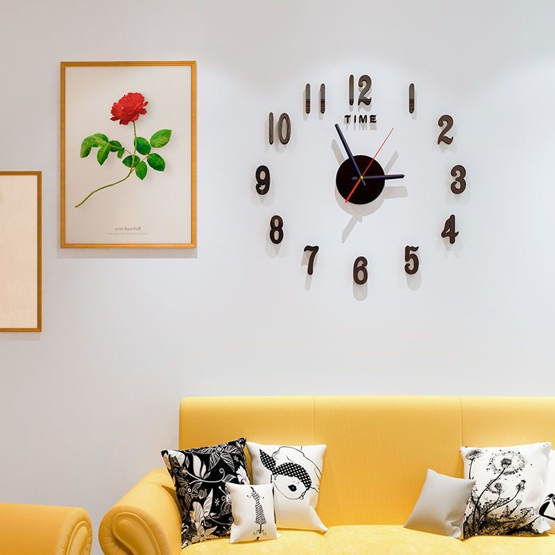 Luminous 3D DIY Wall Clock