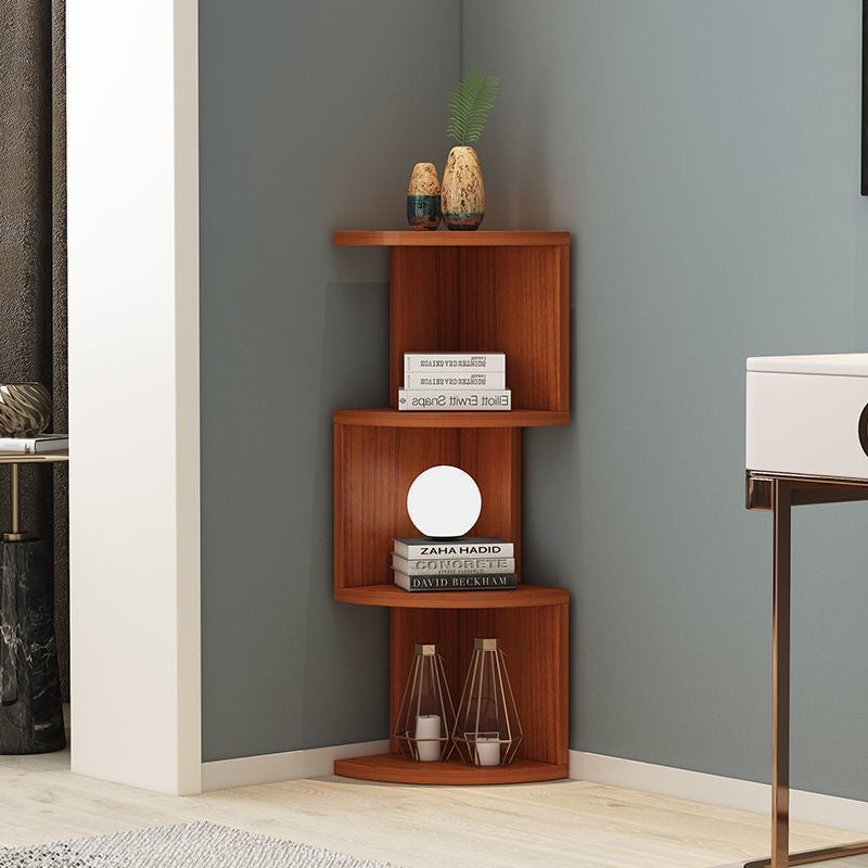 Modern Zig-Zag Corner Wall Shelf