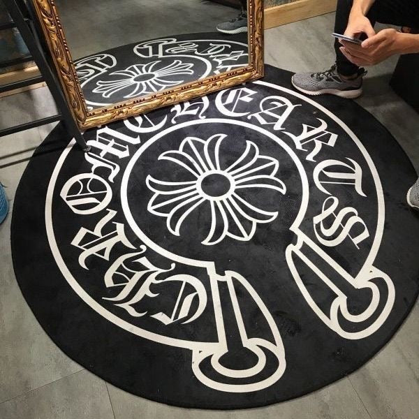 Chrome Hearts: Round Rug
