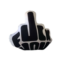 "Middle Finger" Statement Pillow