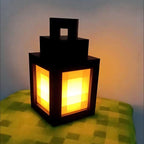 Minecraft Inspired Pixel Lantern