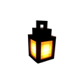 Minecraft Inspired Pixel Lantern