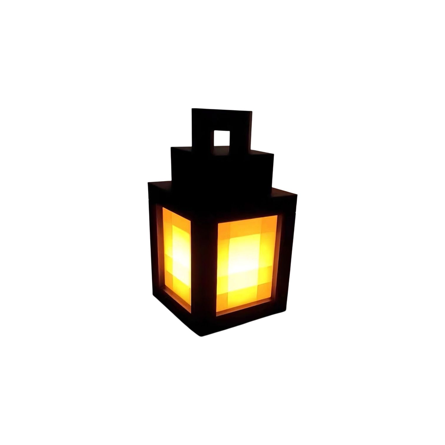 Minecraft Inspired Pixel Lantern