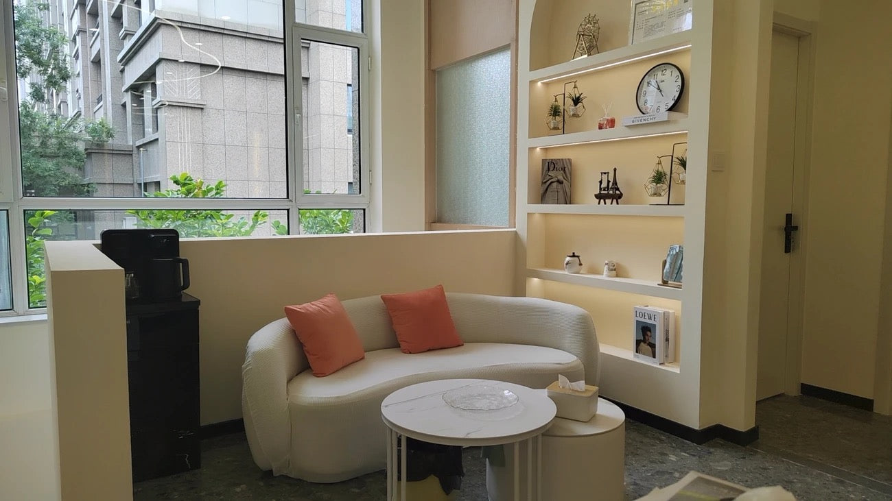 Modern Curved "Bean" Sofa